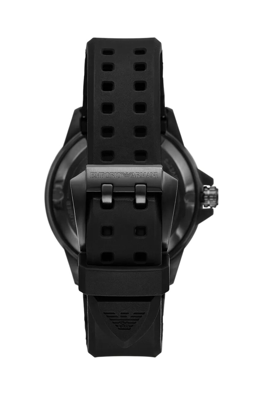 Годинник Emporio Armani SEA EXPLORER чоловічий колір чорний AR60085