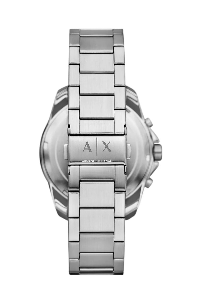 Годинник і кольє Armani Exchange SPENCER чоловічий колір срібний AX7166SET