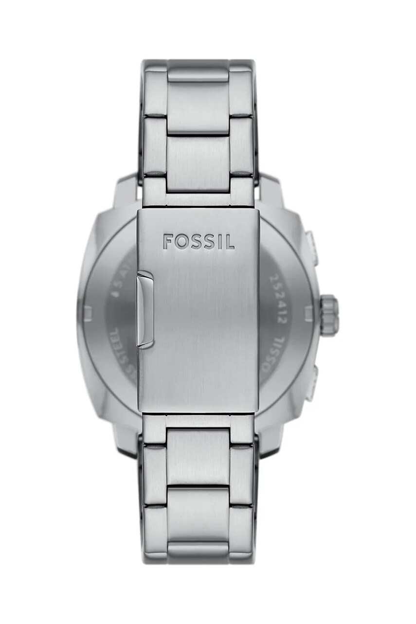 Годинник Fossil MACHINE чоловічий колір срібний FS6095