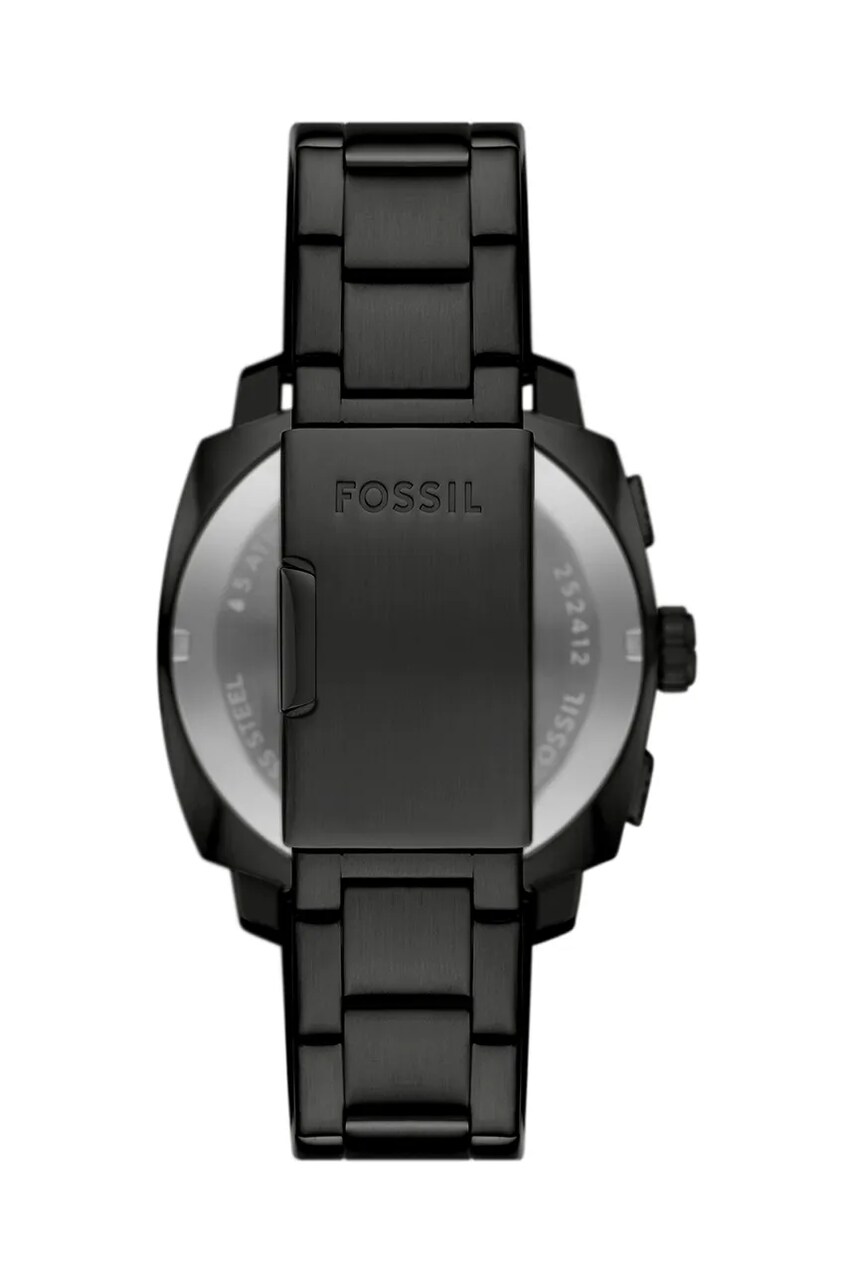 Годинник Fossil MACHINE чоловічий колір чорний FS6097