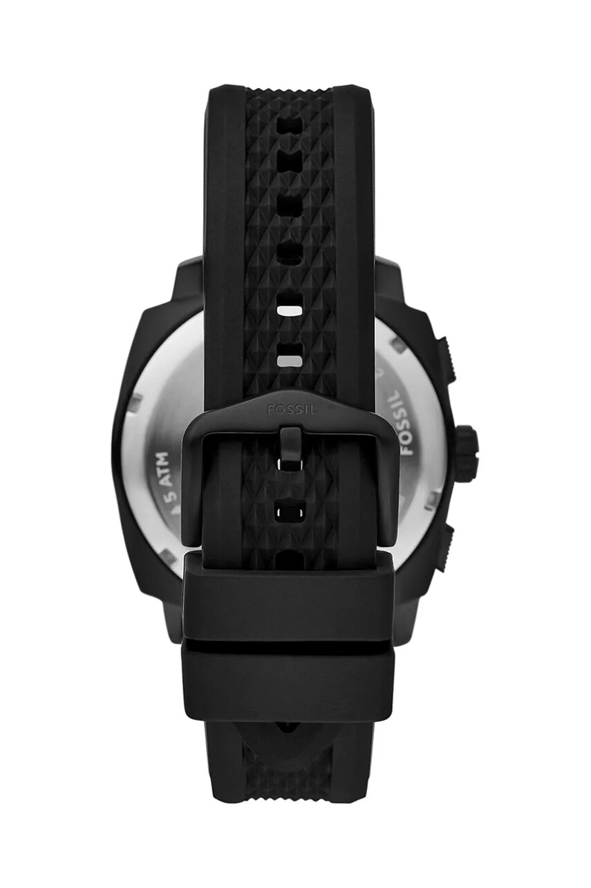 Годинник Fossil MACHINE чоловічий колір чорний FS6099