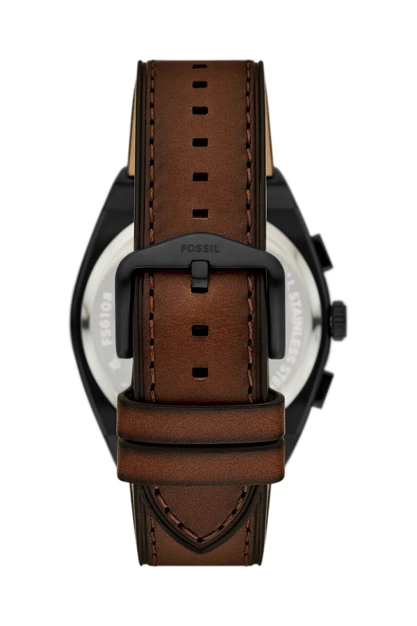 Годинник Fossil EVERETT чоловічий колір коричневий FS6108