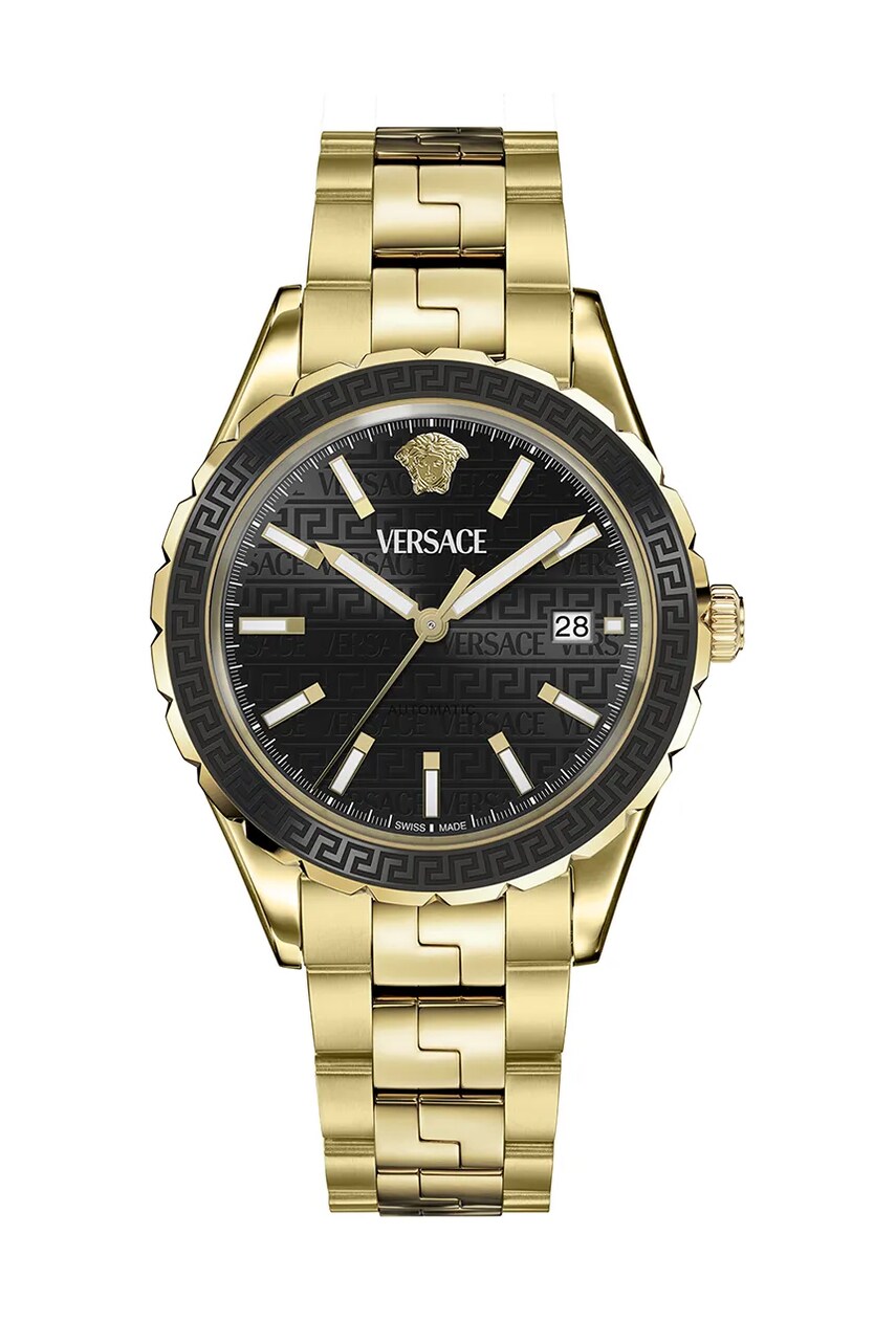 Годинник Versace чоловічий колір золотий VEQCA0624