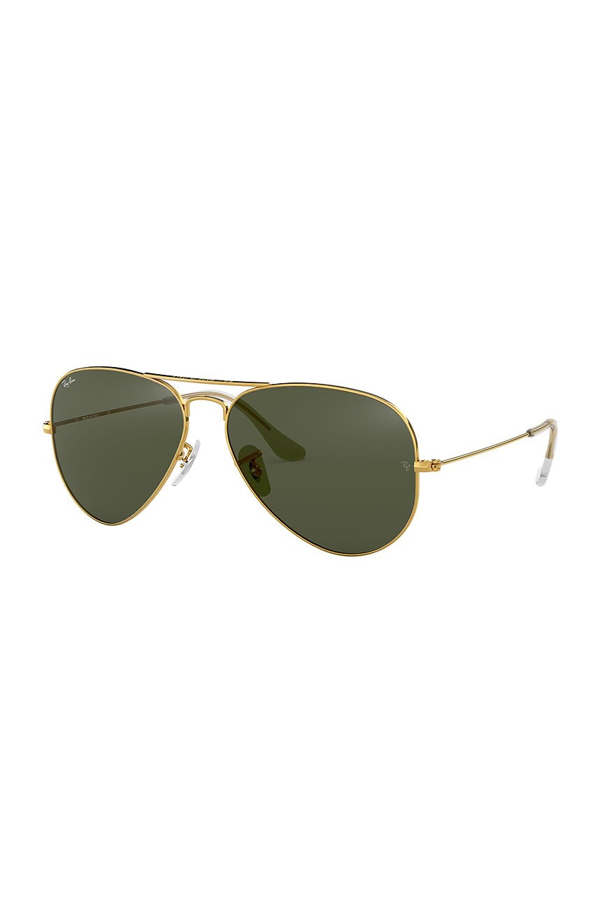 Сонцезахисні окуляри Ray-Ban чоловічі колір золотий