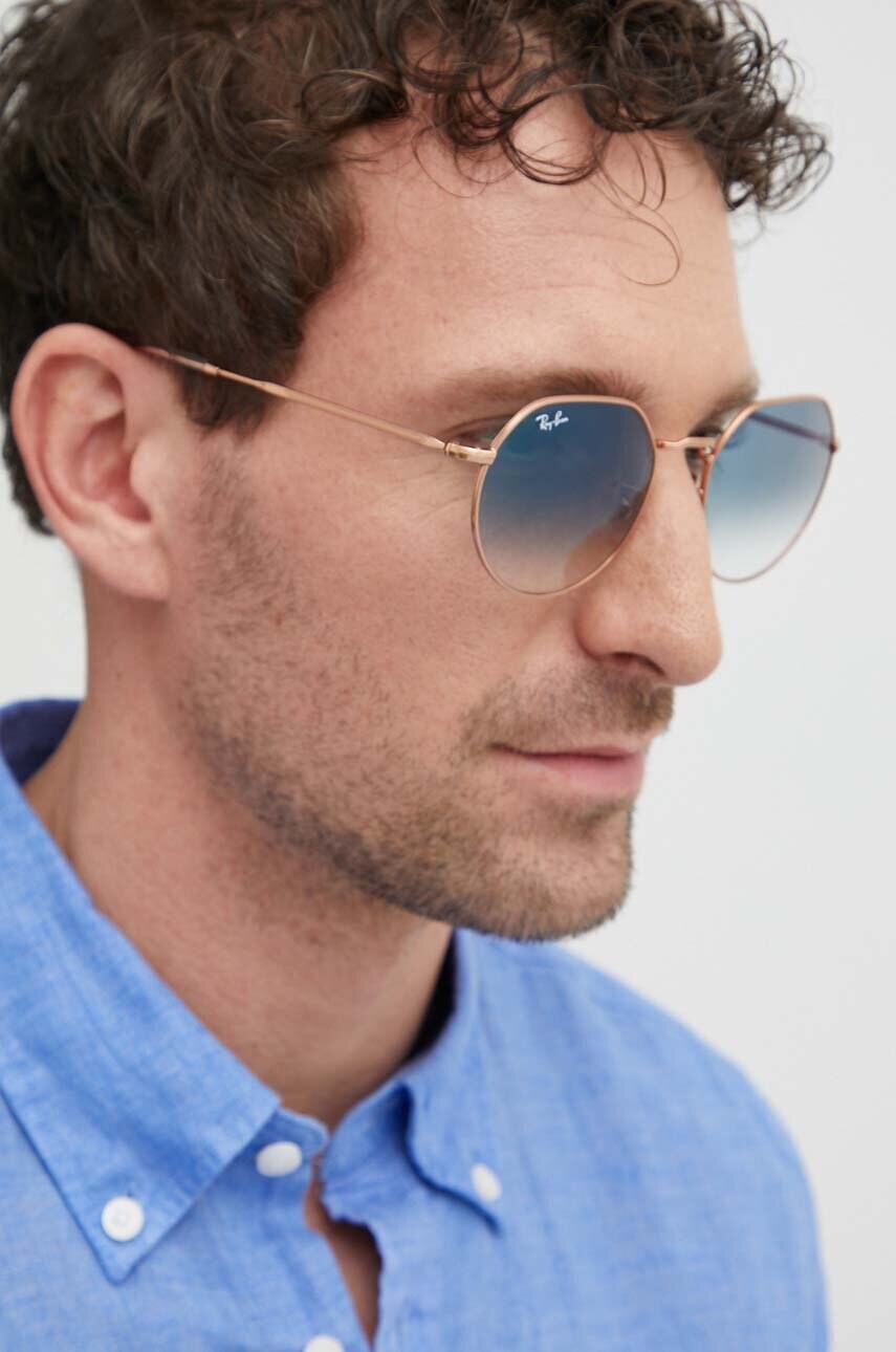 Сонцезахисні окуляри Ray-Ban JACK колір золотий 0RB3565