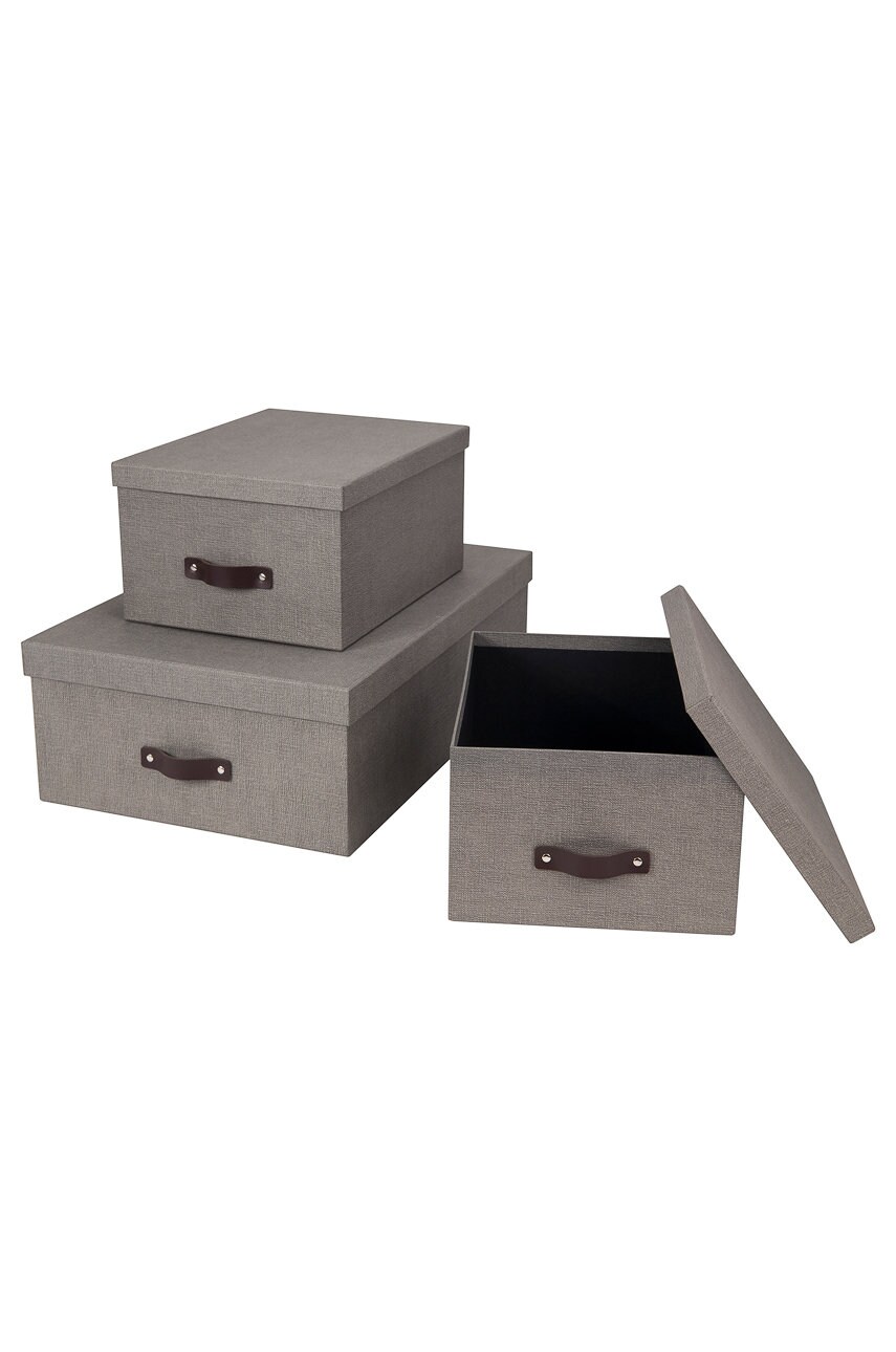 Bigso Box of Sweden Набір коробок для зберігання Inge (3-pack)