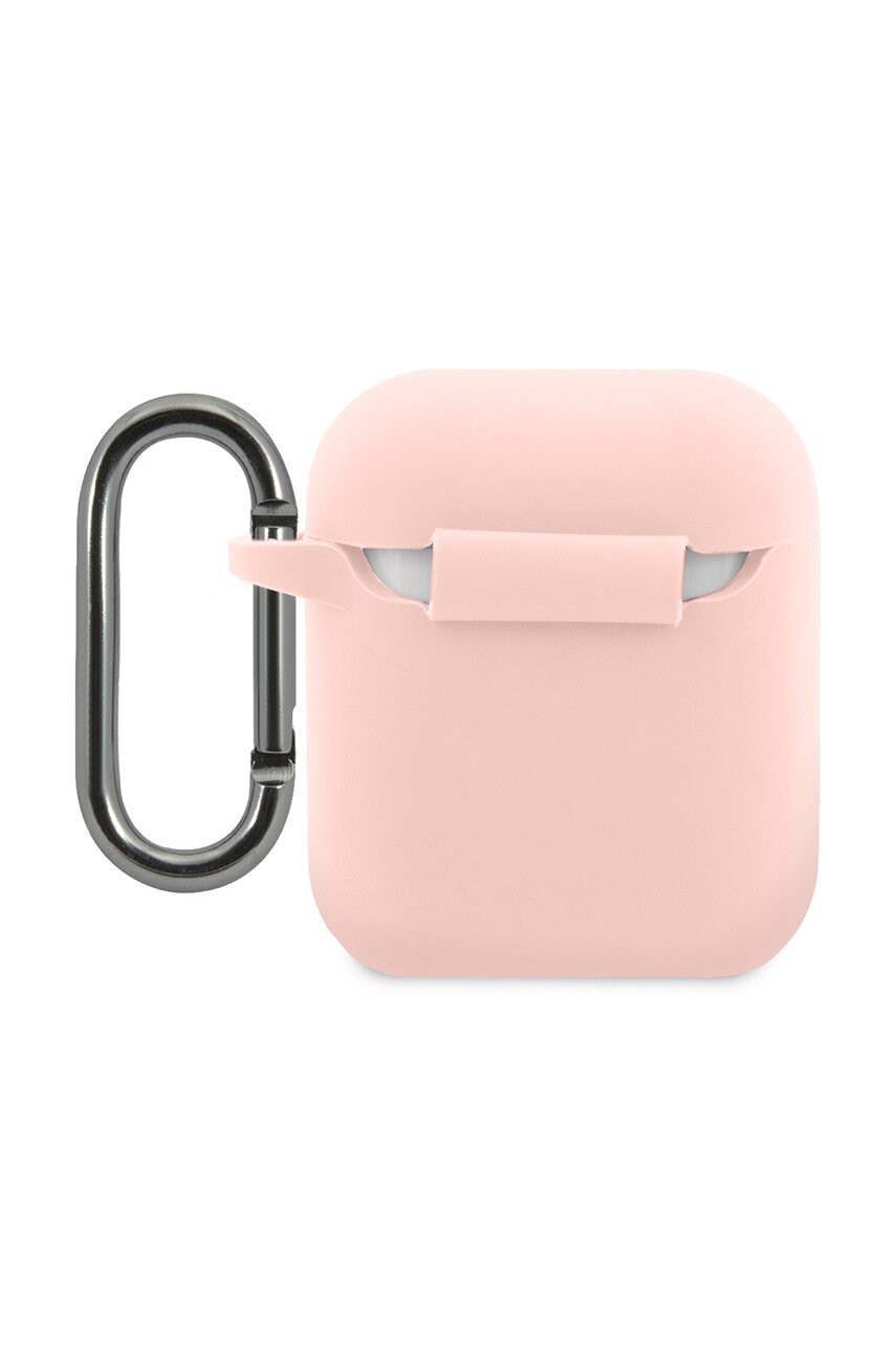 Чохол для airpod Lacoste Airpods Cover колір рожевий