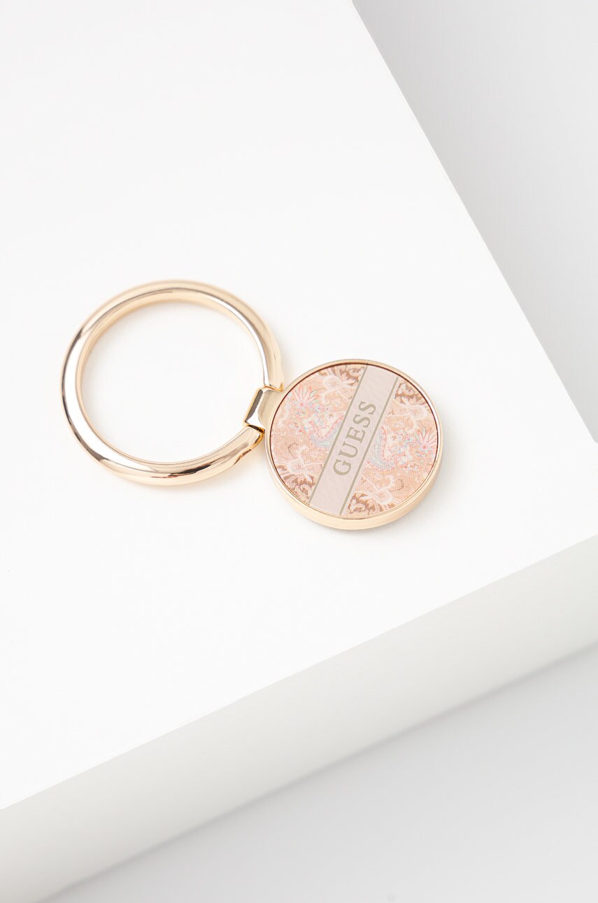 Тримач на липучці для телефону Guess Uchwyt Ring stand колір золотий