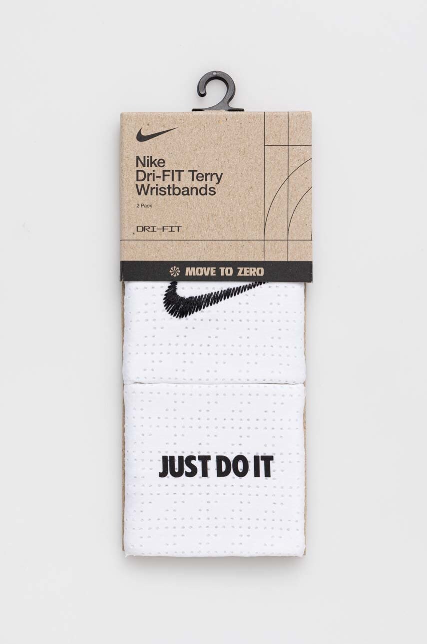 Напульсники Nike 2-pack колір білий