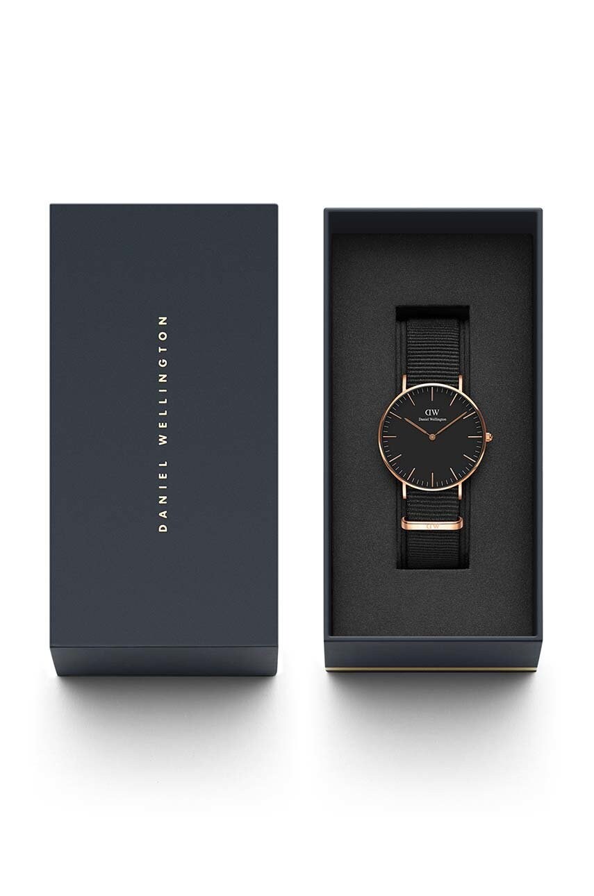 Годинник Daniel Wellington Classic 36 Cornwall колір рожевий