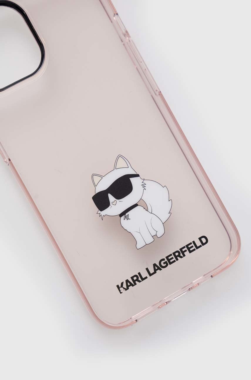 Чохол на телефон Karl Lagerfeld iPhone 14 6,1'' колір рожевий