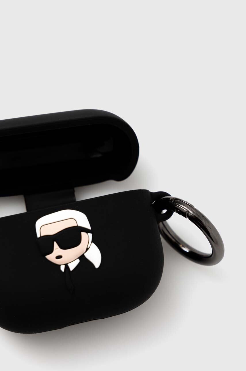 Чохол для airpod Karl Lagerfeld AirPods 3 cover колір чорний