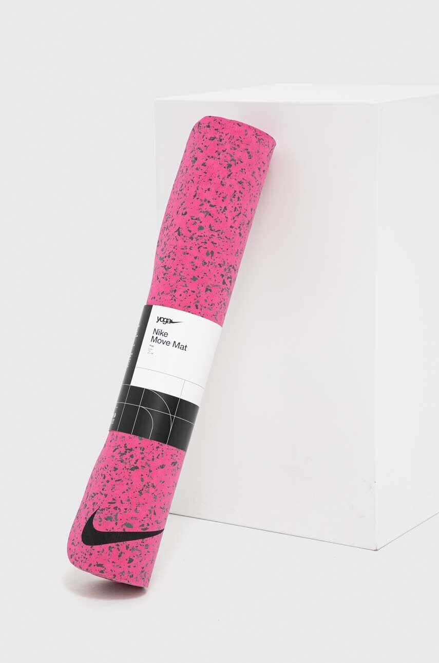 Килимок для йоги Nike Move колір рожевий