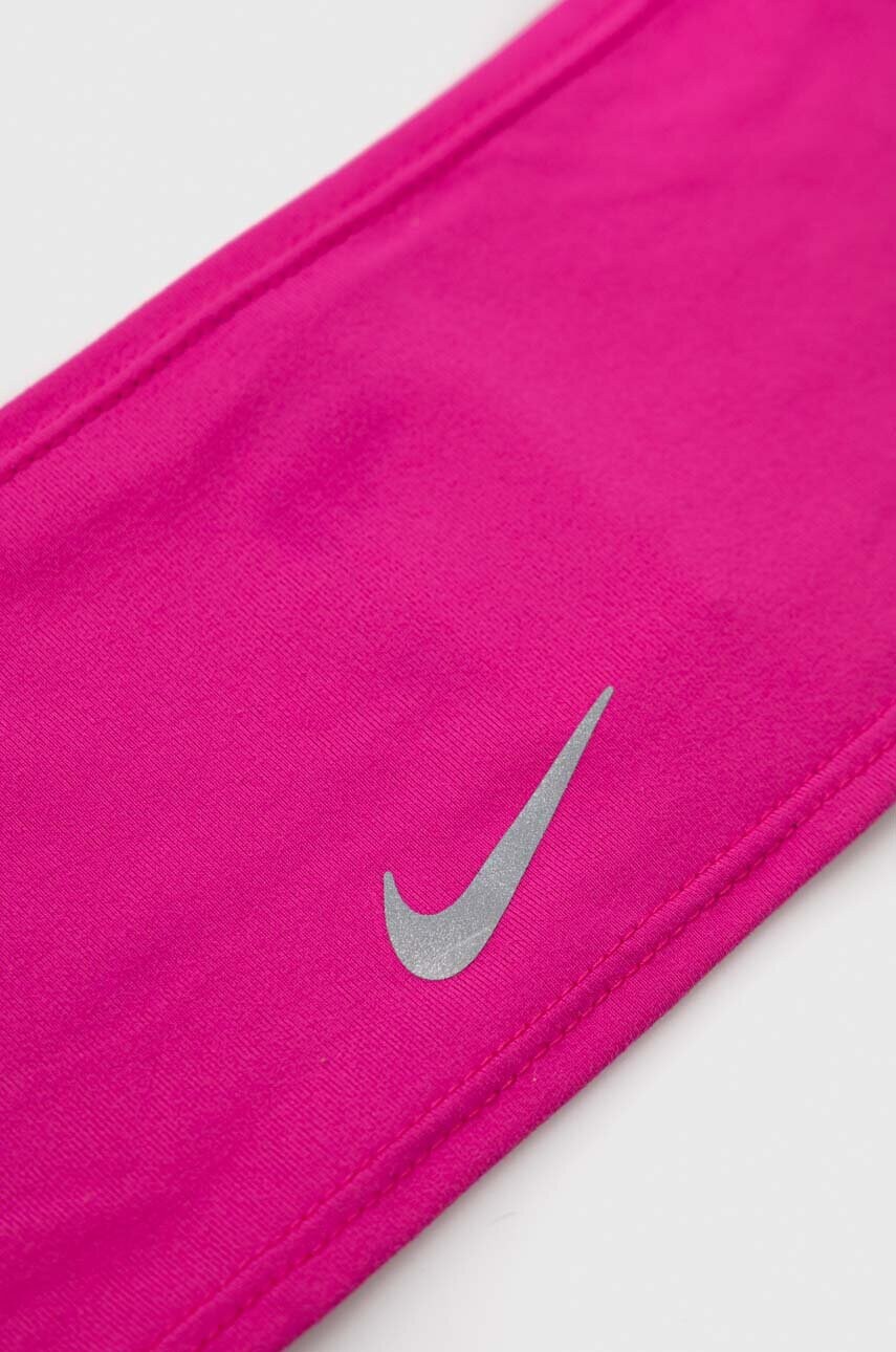 Пов'язка на голову Nike колір рожевий