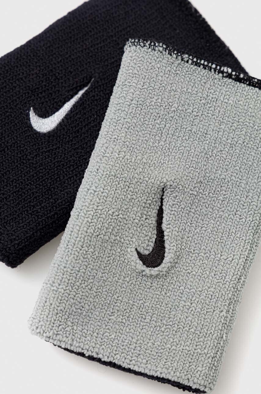 Напульсники Nike 2-pack колір сірий