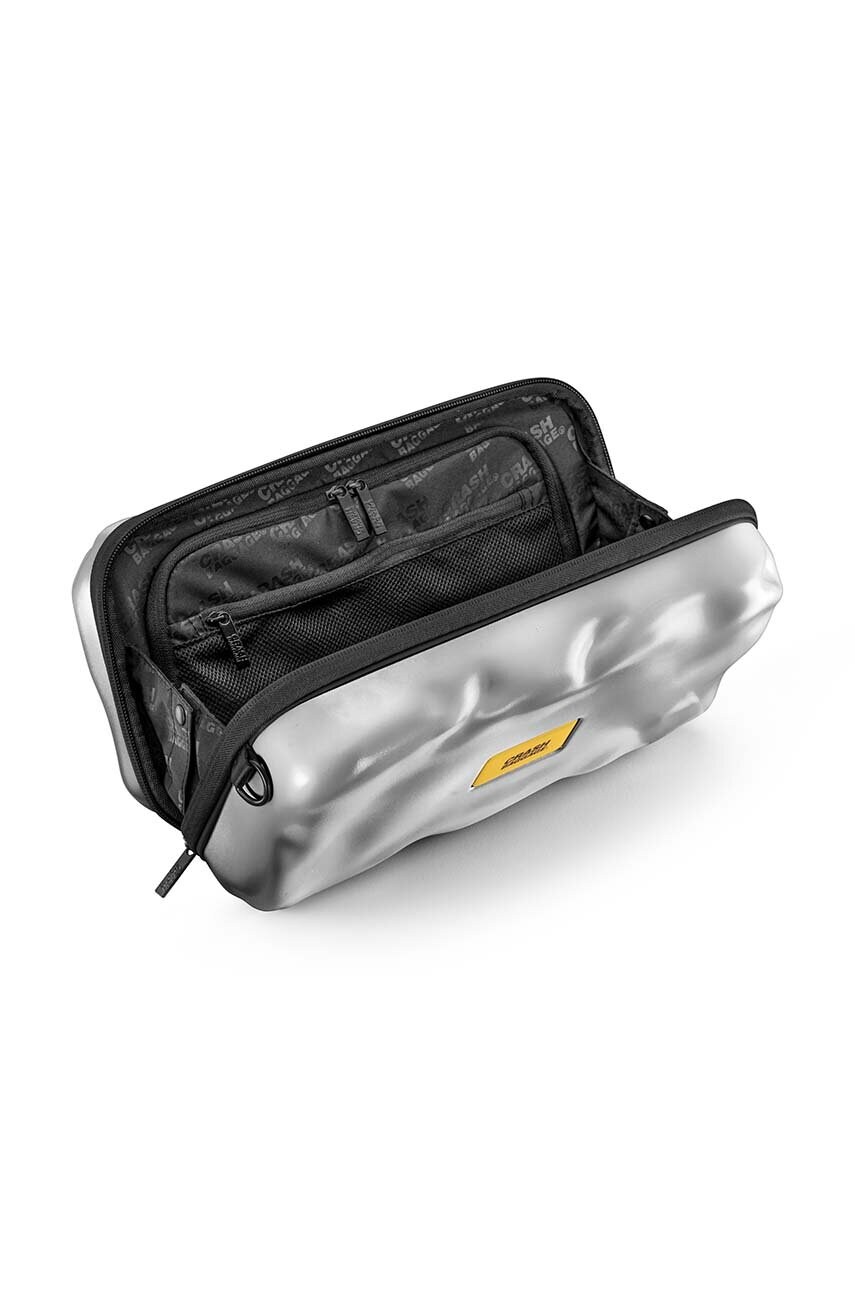 Косметичка Crash Baggage ICON колір срібний