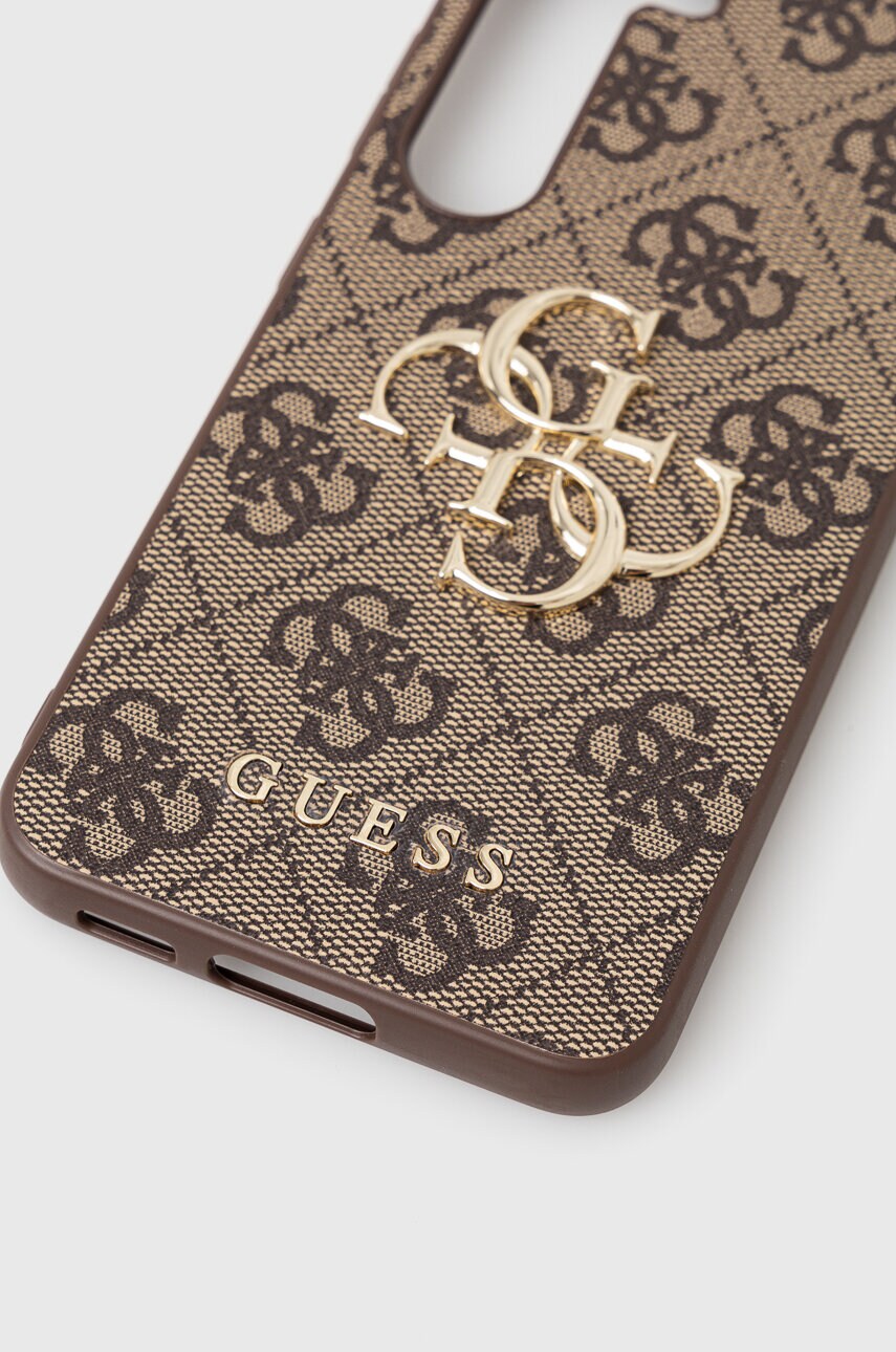Чохол на телефон Guess S23 S911 колір коричневий