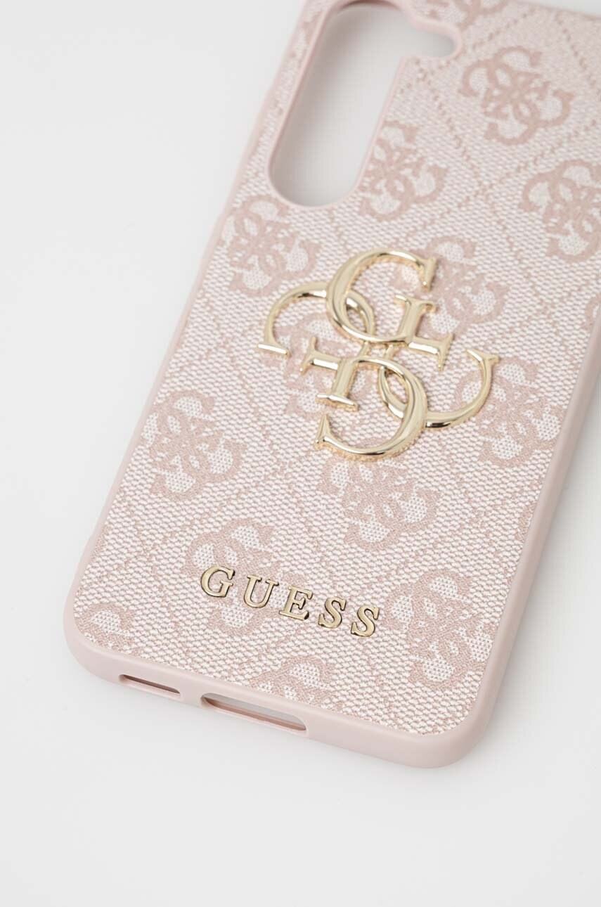 Чохол на телефон Guess Samsung Galaxy S23 колір рожевий