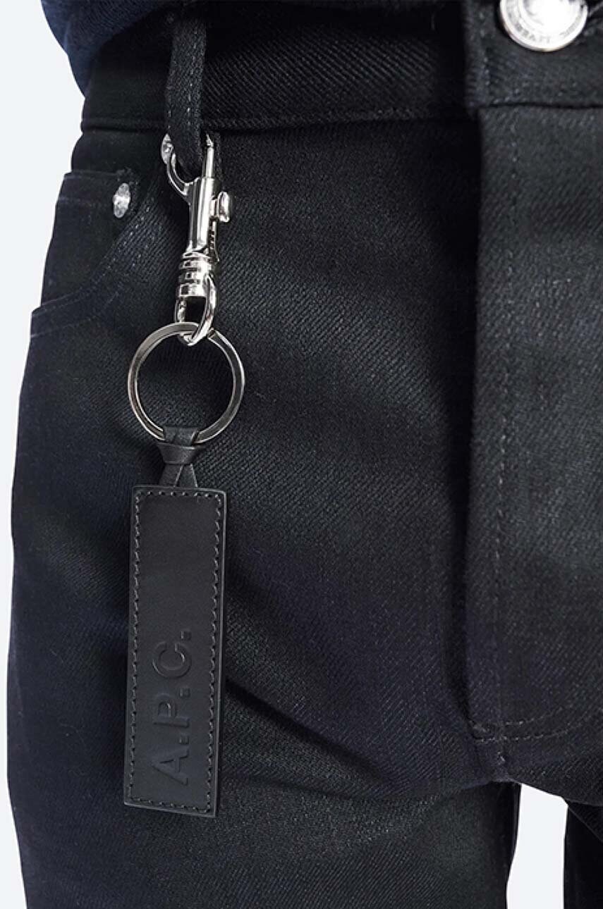 Брелок A.P.C. Porte-clefs PXAWV.H63108-BLACK