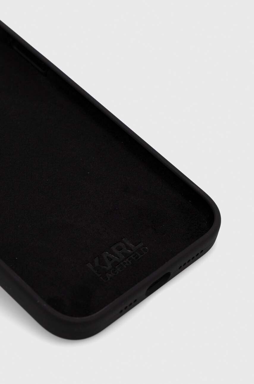 Чохол на телефон Karl Lagerfeld iPhone 14 Plus 6,7 колір чорний