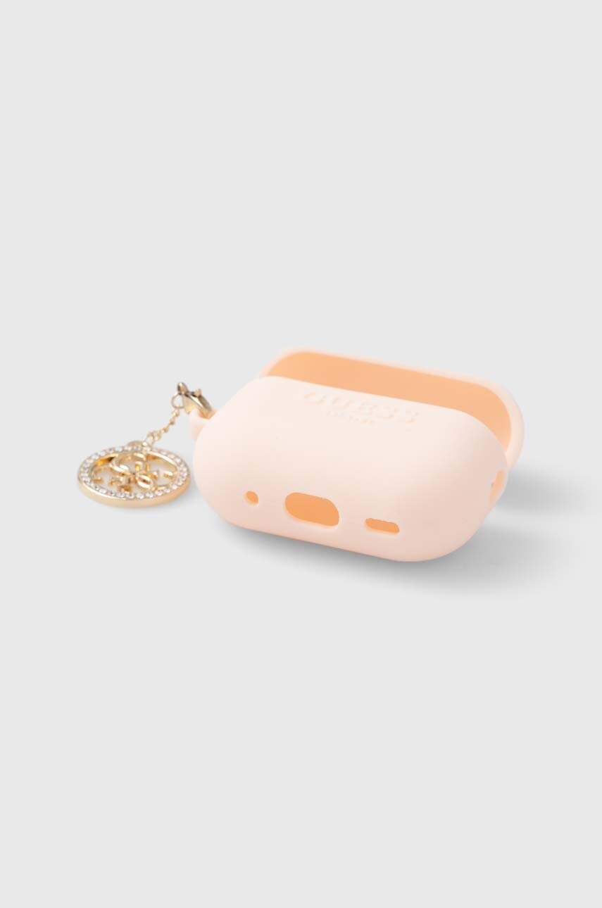 Чохол для airpods pro Guess AirPods Pro 2 cover колір рожевий