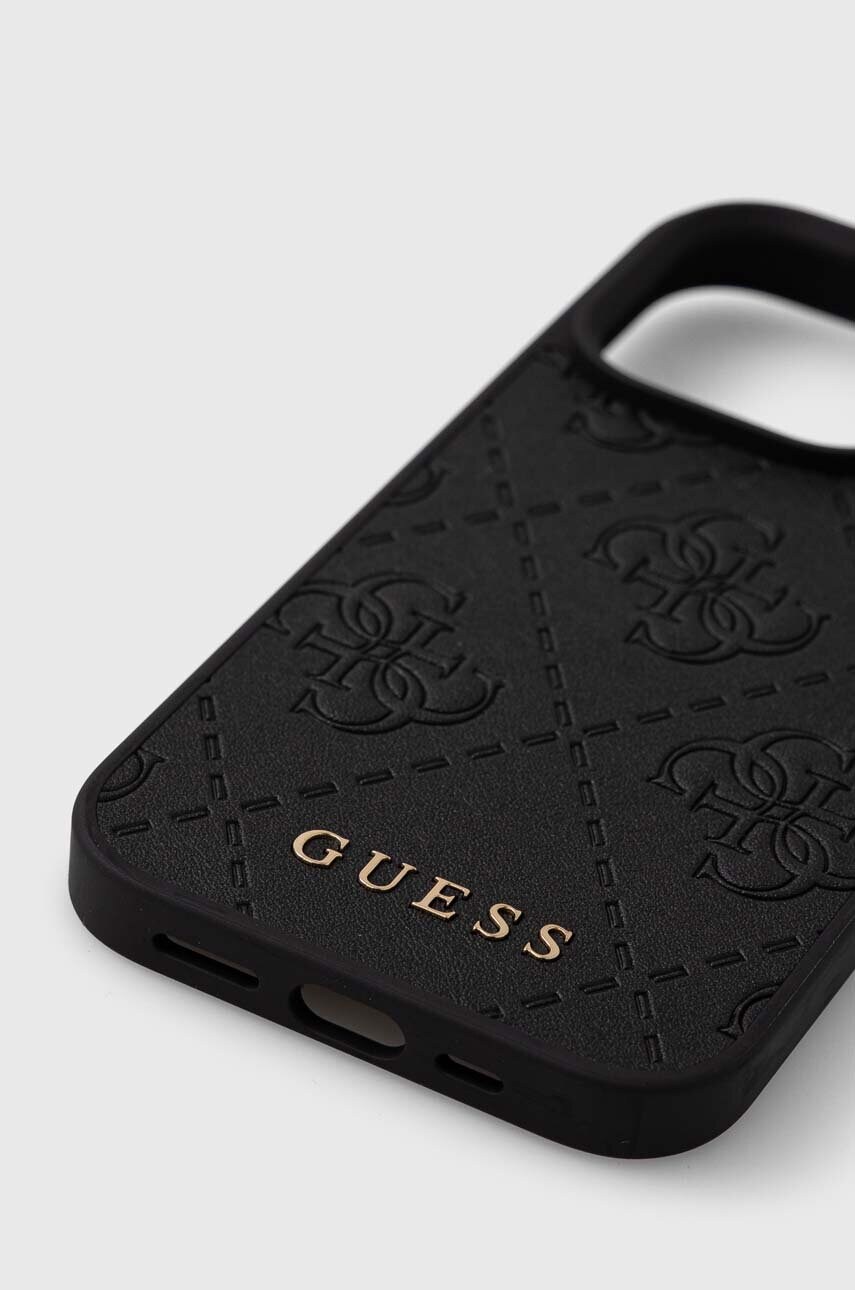 Чохол на телефон Guess iPhone 15 Pro 6.1 колір чорний