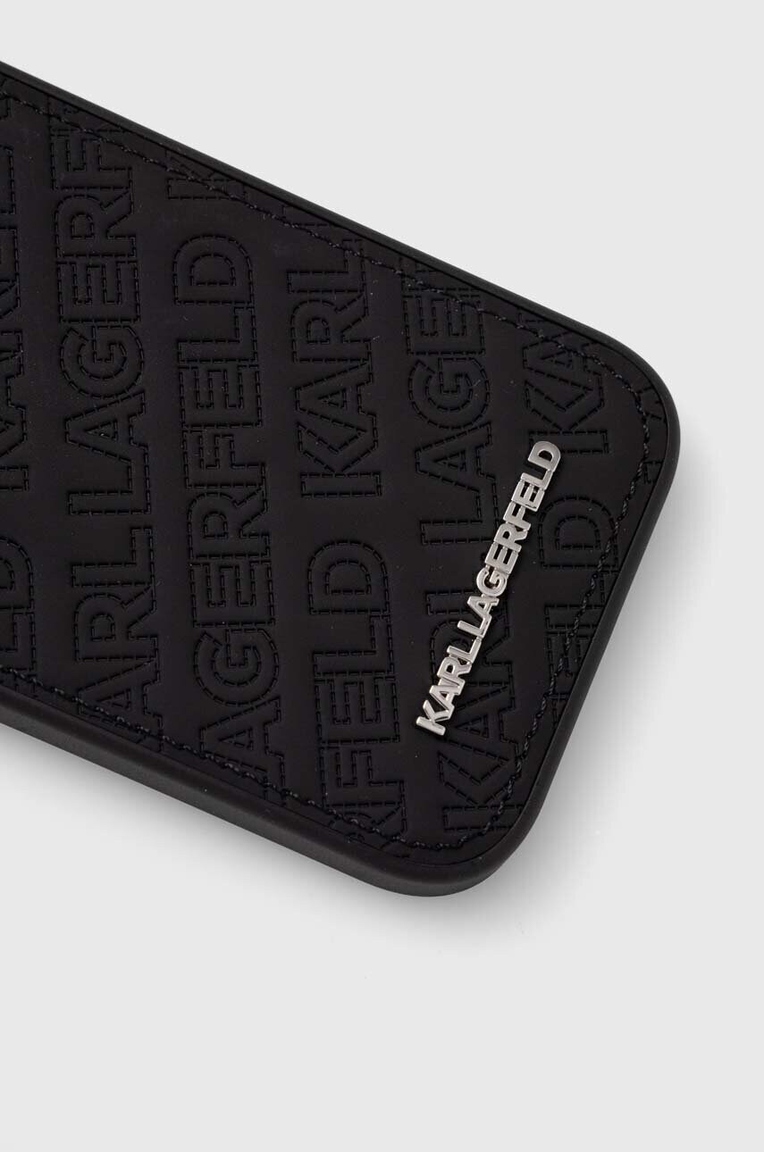 Чохол на телефон Karl Lagerfeld iPhone 15 / 14 / 13 6.1'' колір чорний