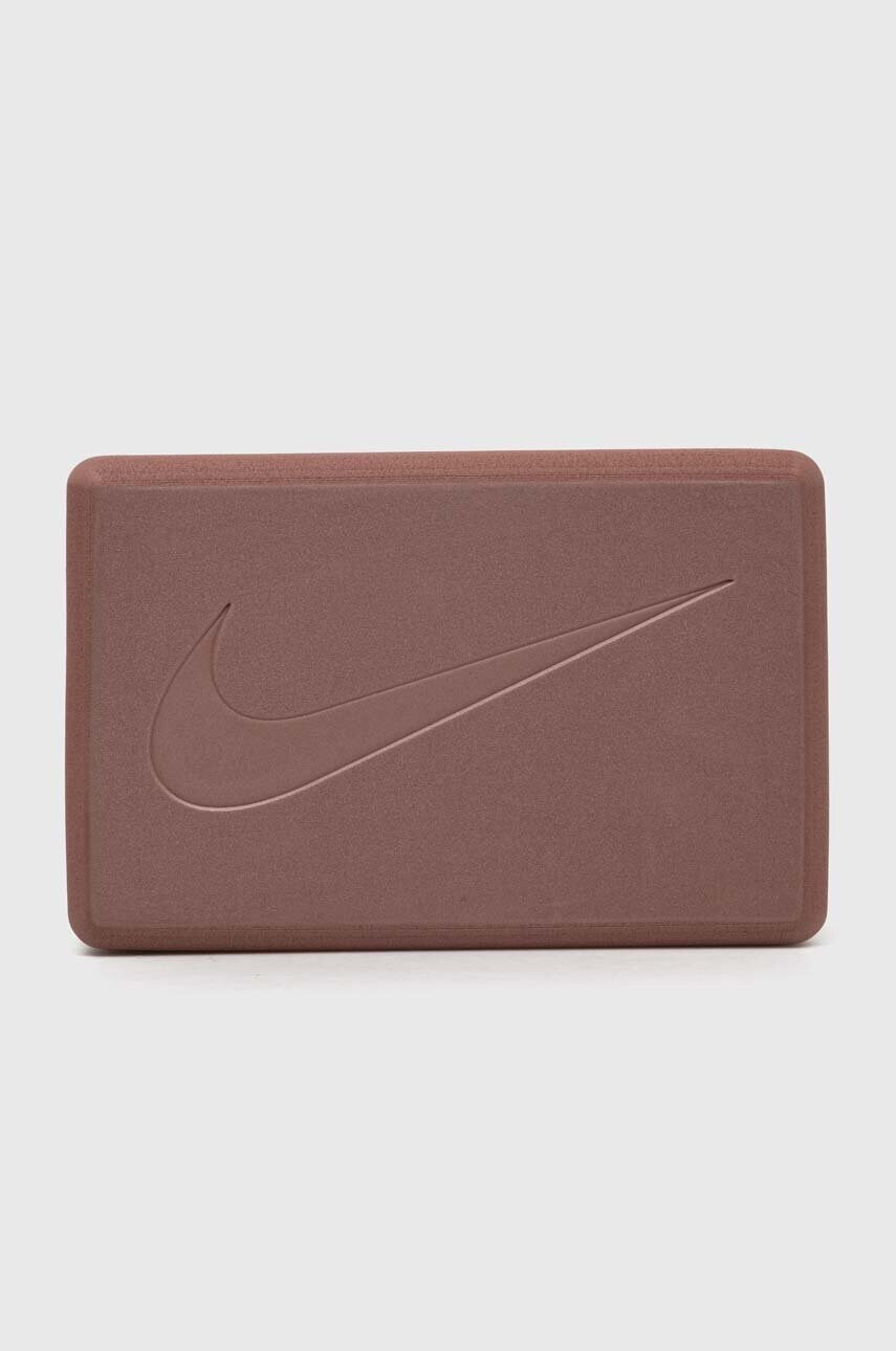 Блок для йоги Nike колір рожевий