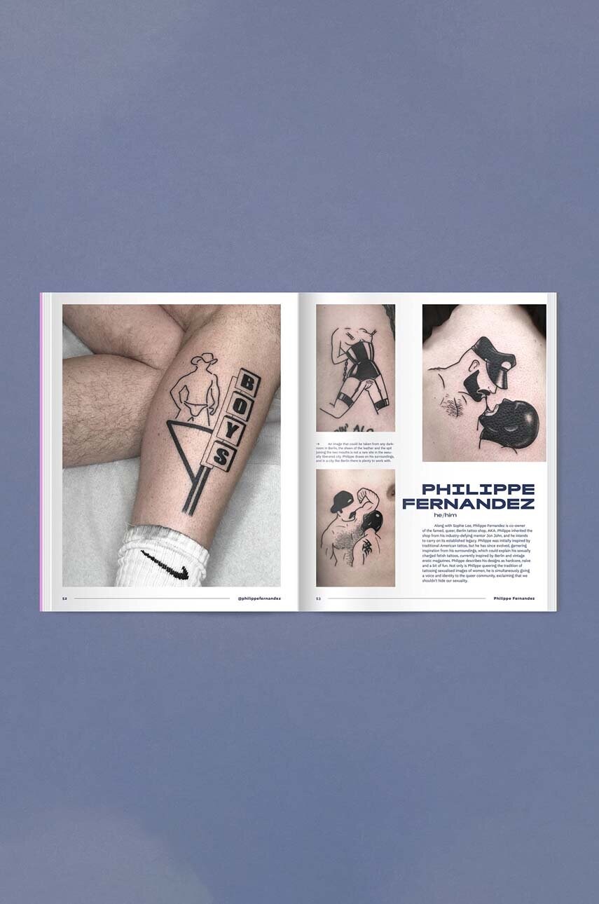 Книга home & lifestyle Queer Tattoo by Benjamin Wolbergs, English