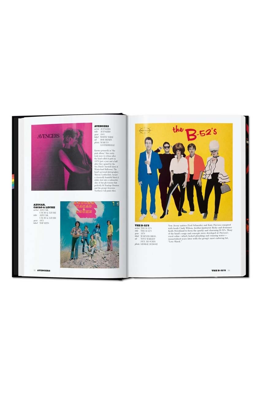 Книга Taschen Rock Covers. 40th Ed. by Jonathan Kirby, Robbie Busch, English