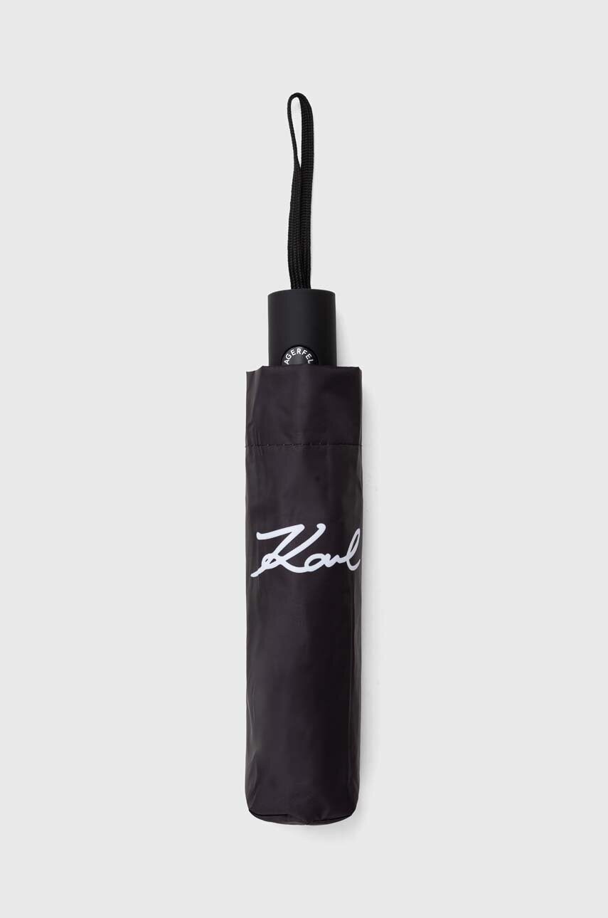 Парасоля Karl Lagerfeld колір чорний 245W3899