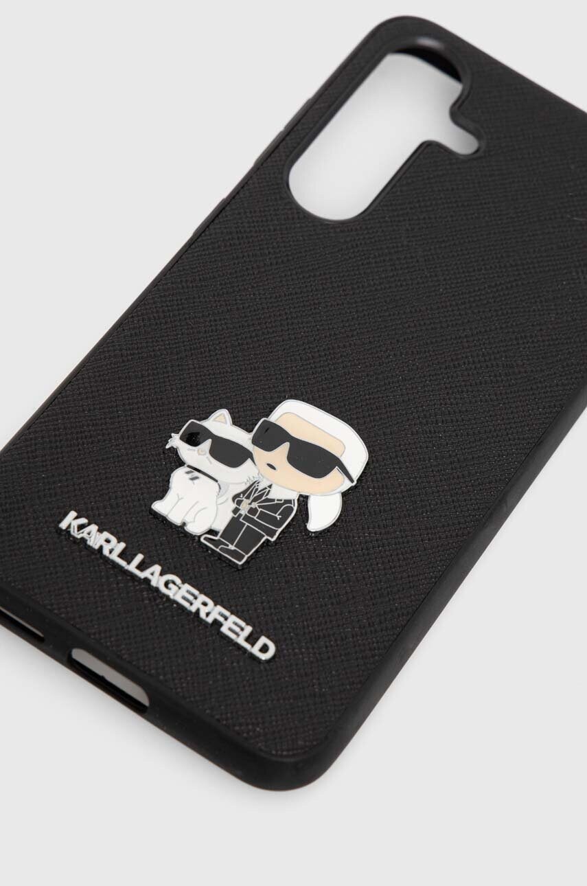 Чохол на телефон Karl Lagerfeld Galaxy S24 колір чорний KLHCS24SPSAKCMPK