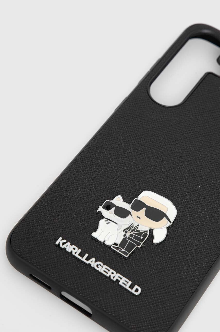 Чохол на телефон Karl Lagerfeld Galaxy S24+ колір чорний KLHCS24MPSAKCMPK