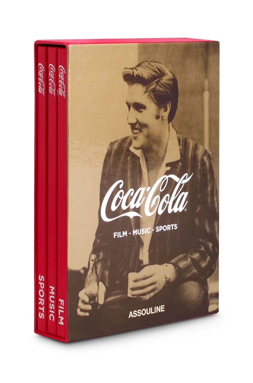 Книга Assouline Coca-Cola Set of Three: Film, Music, Sports 3-pack