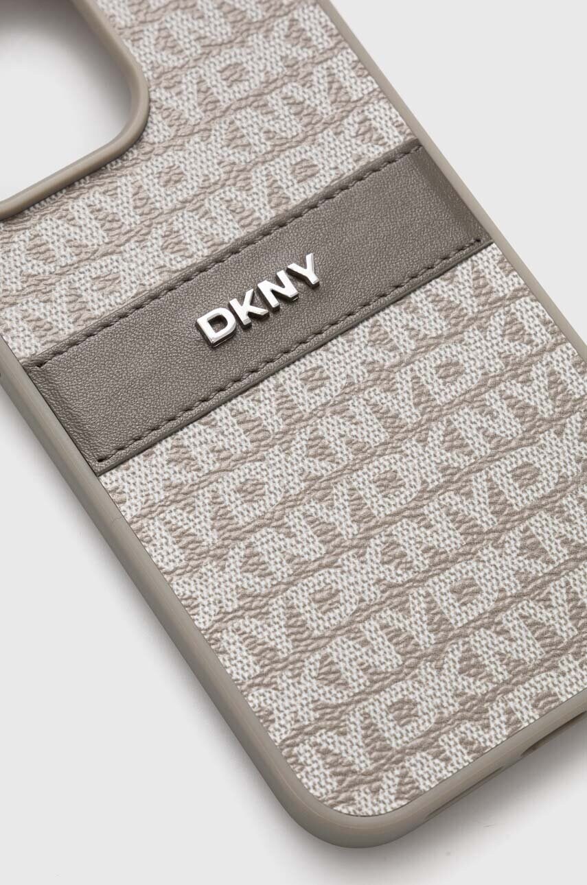 Чохол на телефон Dkny iPhone 15 Pro Max 6.7 колір сірий DKHCP15XPRTHSLE