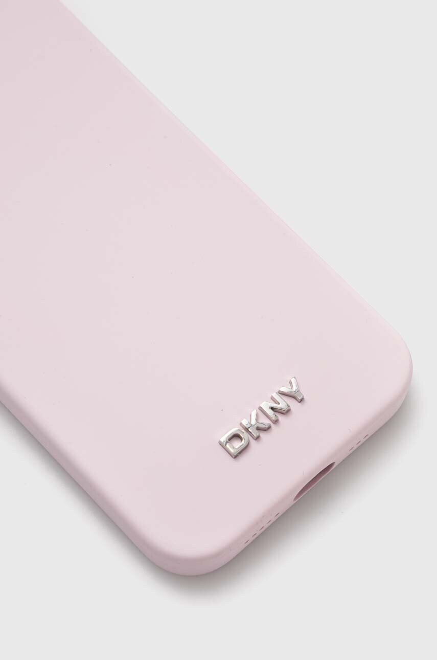 Чохол на телефон Dkny iPhone 14 / 15 / 13 колір рожевий DKHMP14SSMCHLP