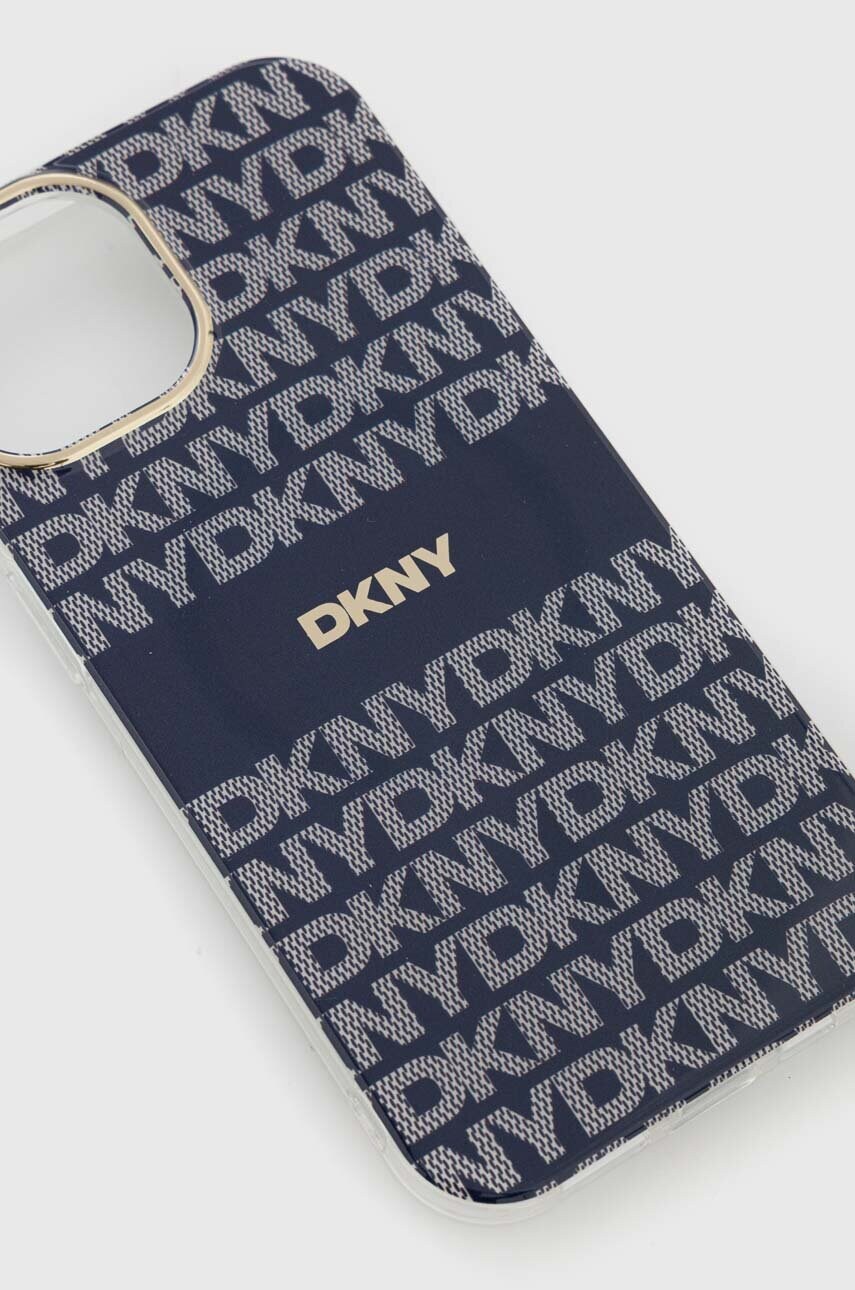 Чохол на телефон Dkny iPhone 15 / 14 / 13 6.1 колір синій DKHMP15SHRHSEB