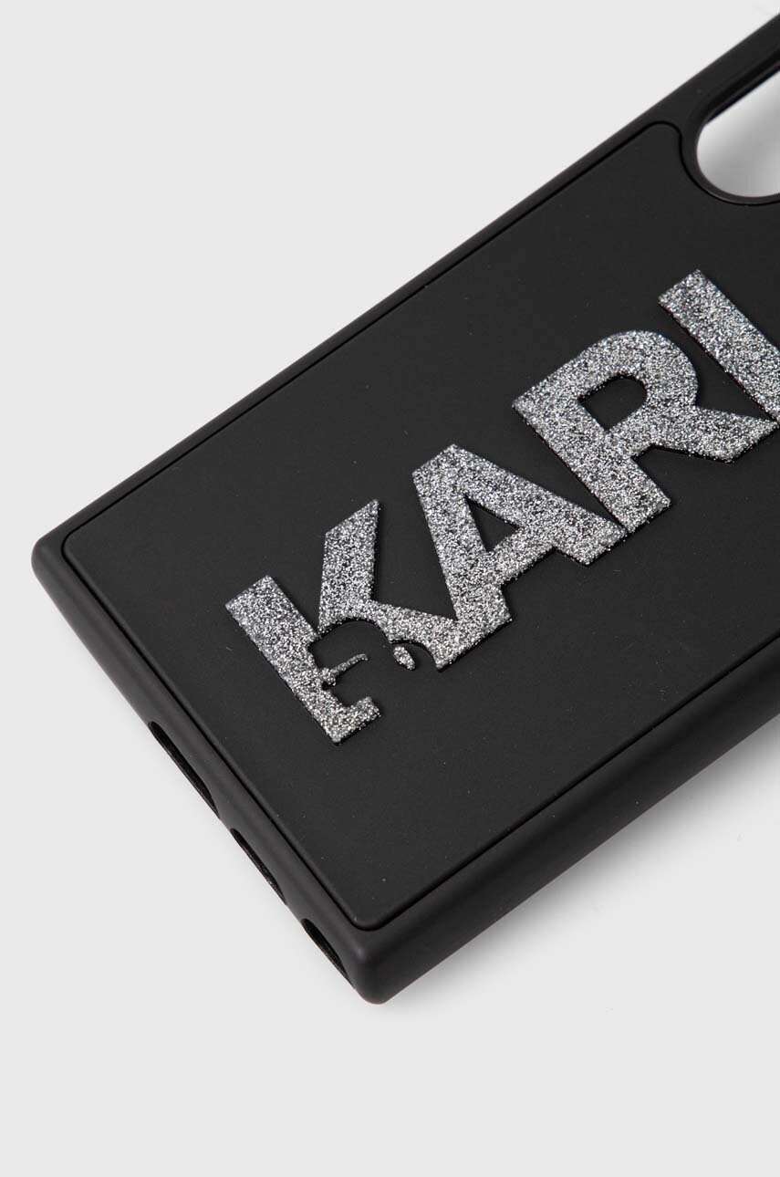 Чохол на телефон Karl Lagerfeld S24 Ultra S928 колір чорний KLHCS24L3DMBKCK