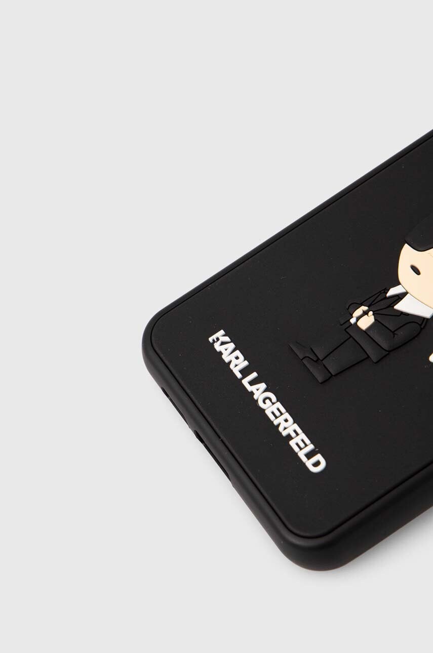 Чохол на телефон Karl Lagerfeld S24+ S926 колір чорний KLHCS24M3DRKINK
