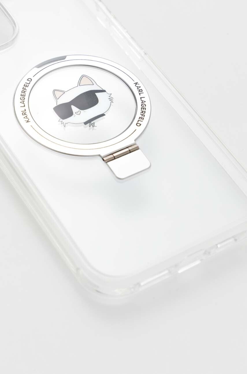 Чохол на телефон Karl Lagerfeld iPhone 15 Plus / 14 Plus 6.7 колір білий KLHMP15MHMRSCHH