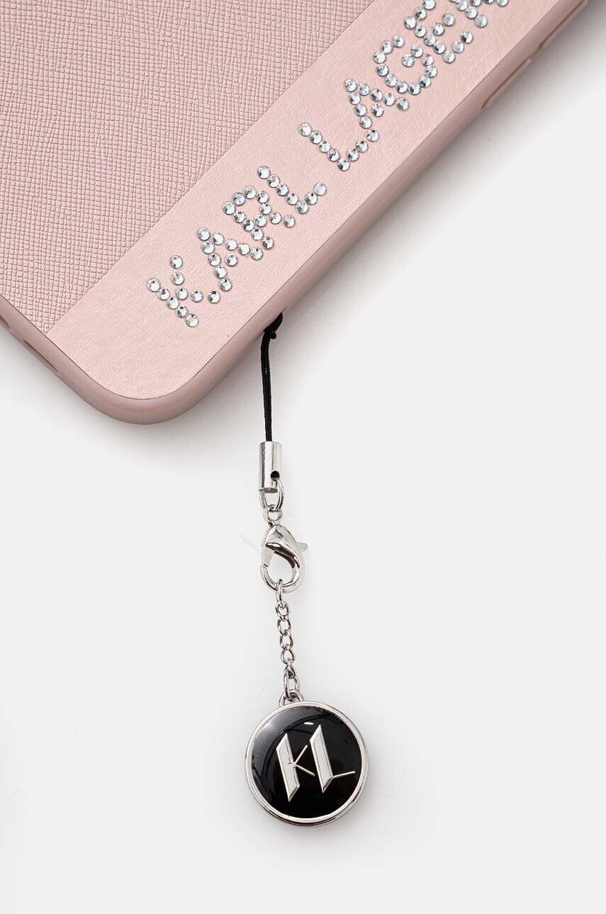 Чохол на телефон Karl Lagerfeld iPhone 15 Pro 6.1 колір рожевий KLHCP15LPSAKDGCP