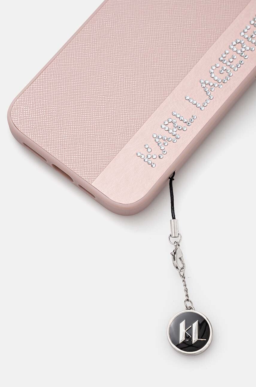 Чохол на телефон Karl Lagerfeld iPhone 15 Pro Max 6.7 колір рожевий KLHCP15XPSAKDGCP