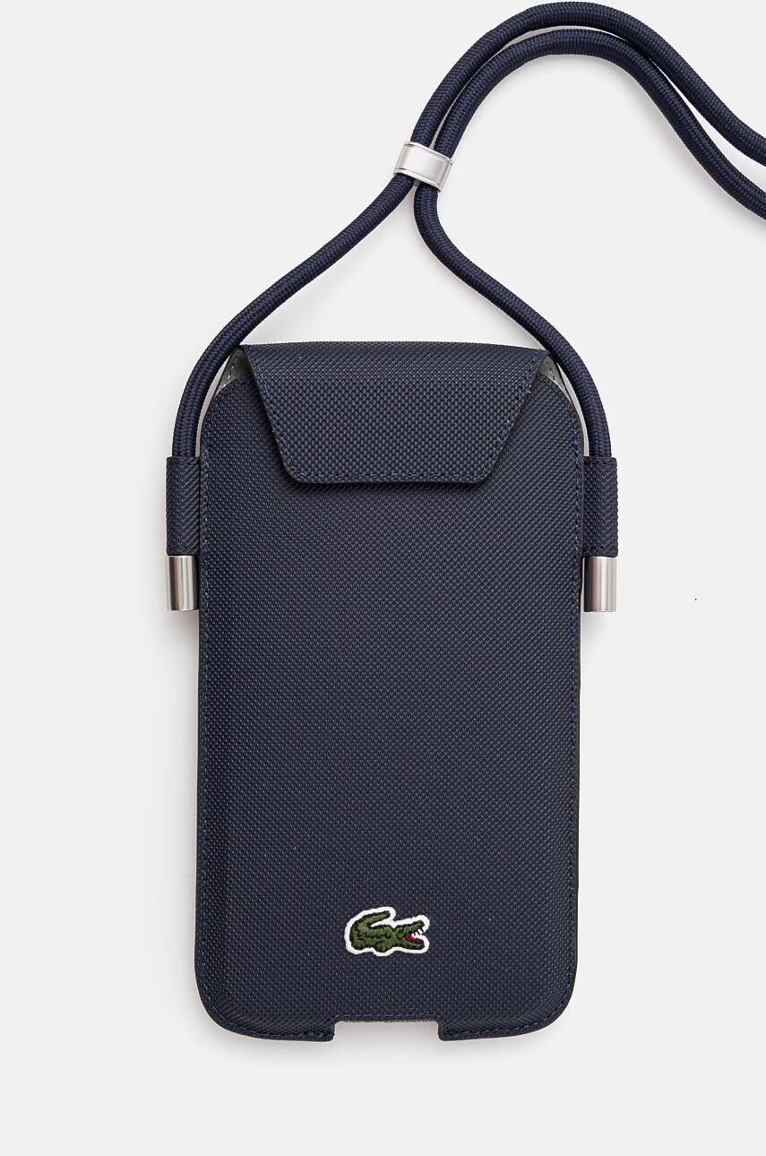 Чохол для телефону Lacoste колір синій LCPSP15XPVCV