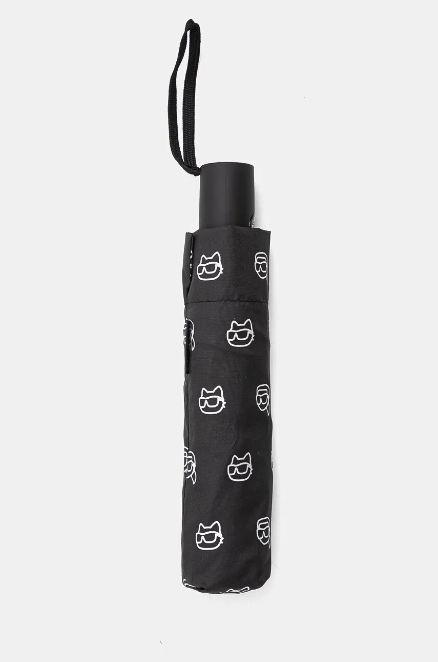 Парасоля Karl Lagerfeld колір чорний 246W3898