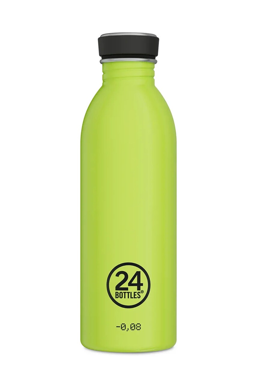 Пляшка 24bottles Urban Bottle 500ml REactive Yellow/Green колір жовтий Urban.050.Reactive.Yell