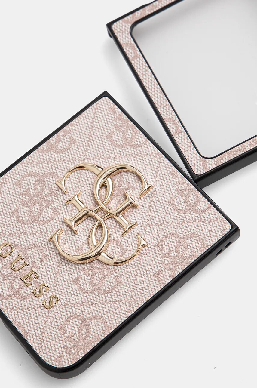 Чохол на телефон Guess Z Flip6 F741 колір рожевий GUHCZF64GMGPI