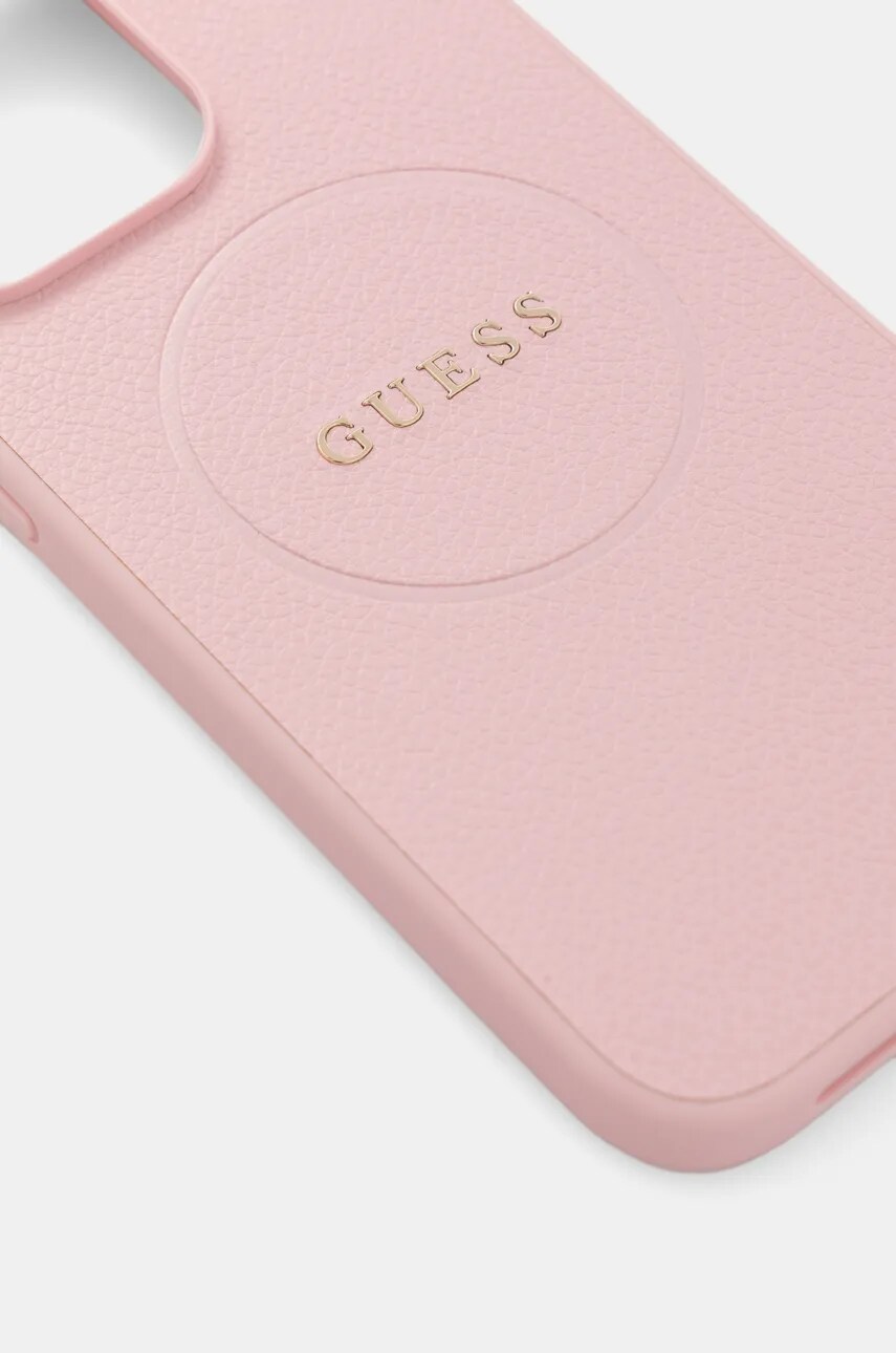 Чохол на телефон Guess iPhone 15 Pro Max 6.7 колір рожевий GUHMP15XPGHSMMP