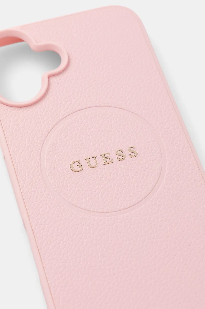 Чохол на телефон Guess iPhone 16 Plus 6.7 колір рожевий GUHMP16MPGHSMMP