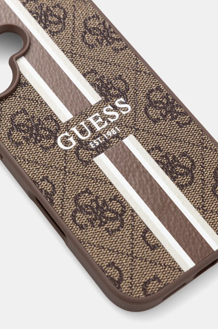 Чохол на телефон Guess iPhone 16 6.1 колір коричневий GUHMP16SP4RPSW