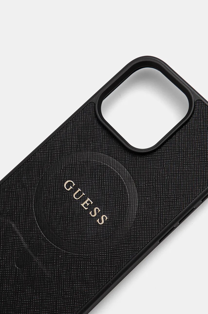 Чохол на телефон Guess iPhone 16 Pro Max 6.9 колір чорний GUHMP16XPSAHMCK